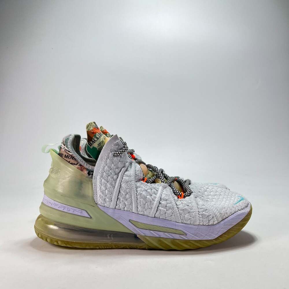 Nike LeBron 18 Low Higher Learning 'Space Jam' Basketball Shoes Men’s Size 9
